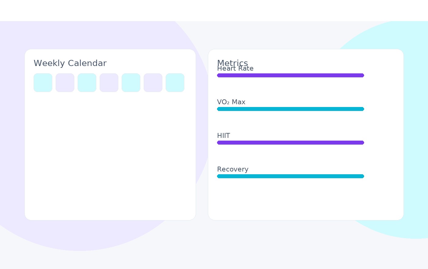 FitFlow — Fitness & Wellness screen A