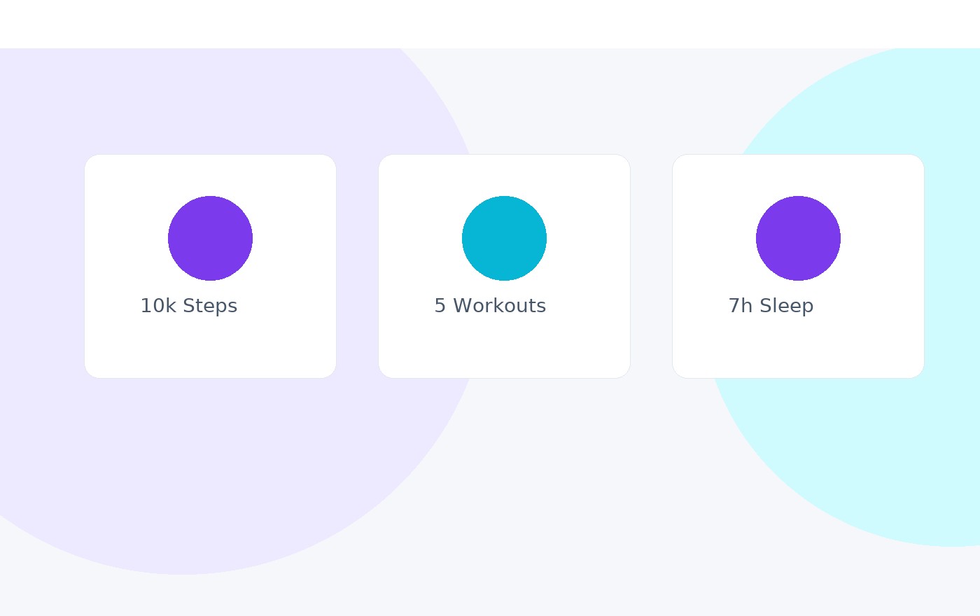 FitFlow — Fitness & Wellness screen B